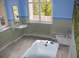 Wellness Whirlpool-Badewanne